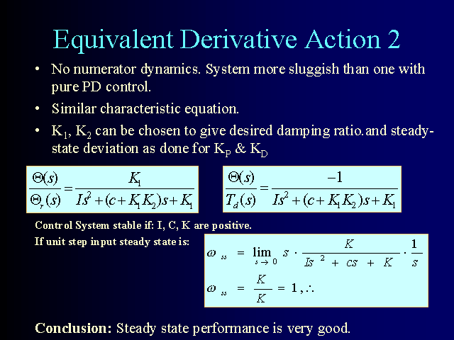 Equivalent Derivative Action 2