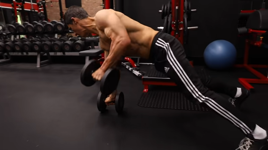 renegade row dumbbell rows