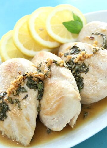 Lemon Basil Chicken Feature Photo