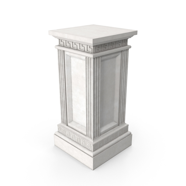 Greco-Roman Column Base PNG & PSD Images