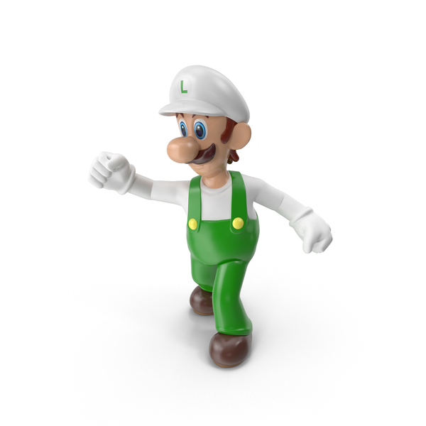 Luigi Fireflower Costume PNG & PSD Images