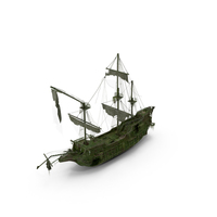 Ghost Pirate Ship PNG & PSD Images