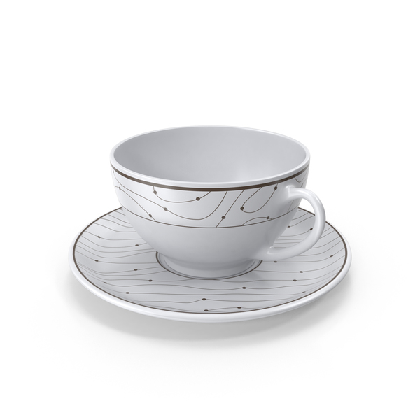 Cup and Saucer PNG & PSD Images