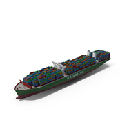 Large Container Ship PNG & PSD Images