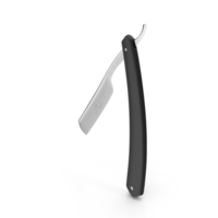 Straight Razor Black PNG & PSD Images