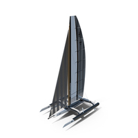 America Cup Trimaran USA-17 PNG & PSD Images