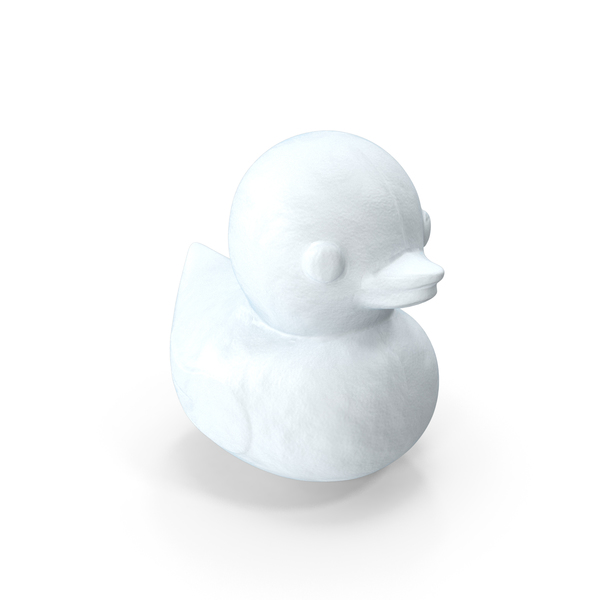 Duck Shaped Snowball PNG & PSD Images