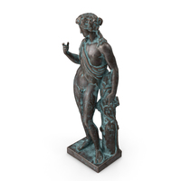 Dionysus Bacchus Bronze Outdoor PNG & PSD Images