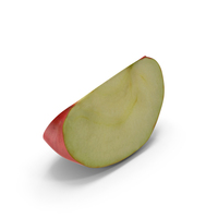 Red Apple Slice PNG & PSD Images