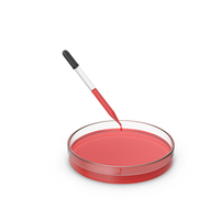 Petri Dish With Glass Dropper PNG & PSD Images