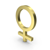 VENUS SOLAR SYSTEM SYMBOL GOLD PNG & PSD Images