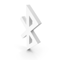 BLUETOOTH ICON WHITE PNG & PSD Images