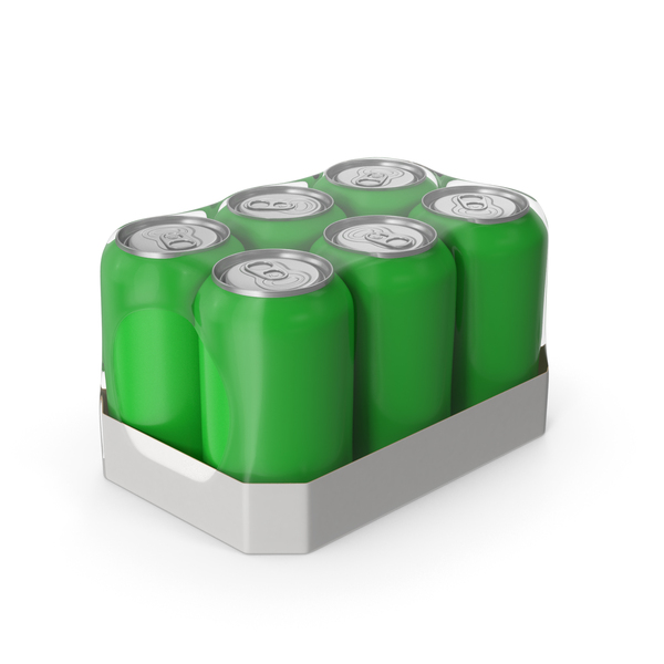 Green Soda Can Pack PNG & PSD Images