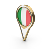 Italy Location Flag PNG & PSD Images