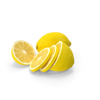 Lemon Cut PNG & PSD Images