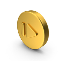 Gold Icon Skip Step Next Button PNG & PSD Images