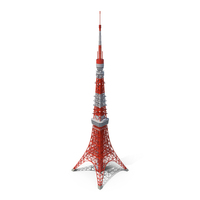 Tokyo Tower Structure PNG & PSD Images