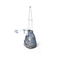 Red Bull Stratos Capsule with Balloon PNG & PSD Images