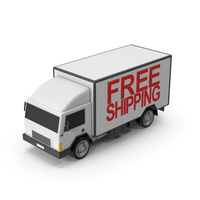 Cartoony Delivery Truck PNG & PSD Images