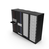 Server Rack Cabinet Array PNG & PSD Images