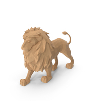 Wooden Lion Toy PNG & PSD Images