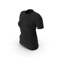 Black T Shirt Women PNG & PSD Images