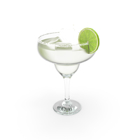 Classical Margarita Cocktail PNG & PSD Images