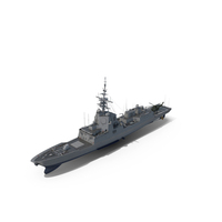 F101 Alvaro De Bazan Class Frigate With Helicopter PNG & PSD Images