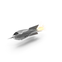 Low Poly Rocket Ship PNG & PSD Images