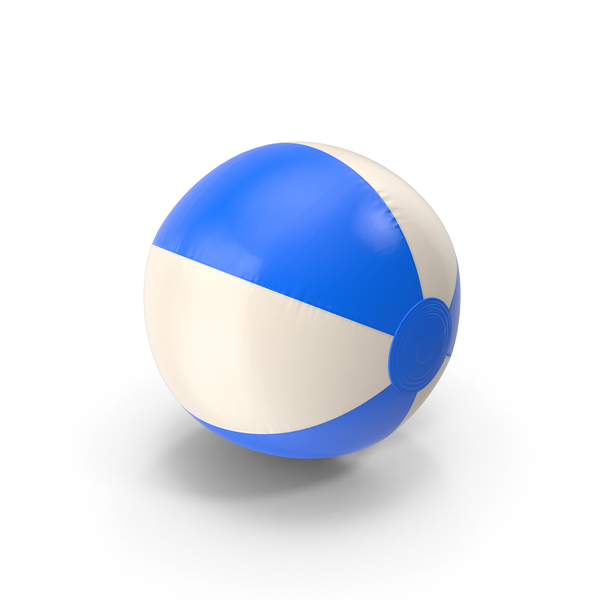 Beach Ball Blue PNG & PSD Images