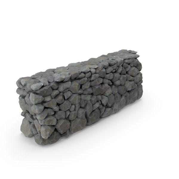 Wall: Block Stone Barrier PNG & PSD Images