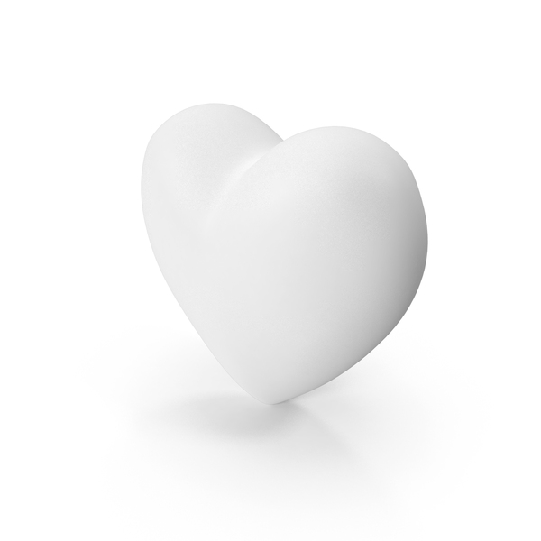 Shape: Heart White PNG & PSD Images