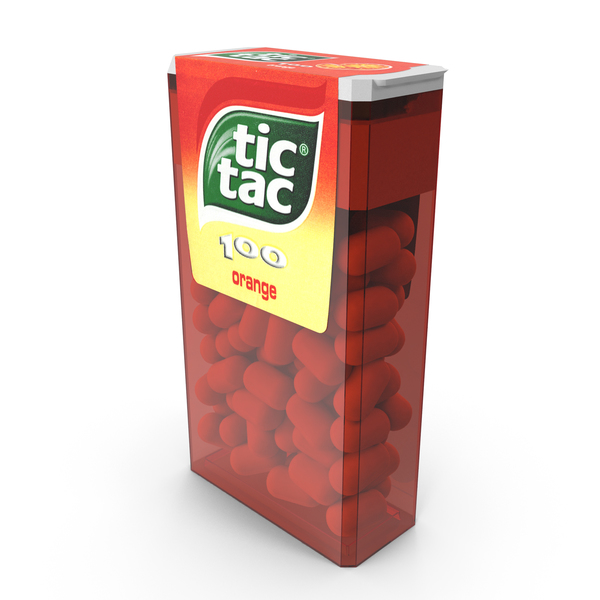 Tic Tac Orange 100 49g PNG & PSD Images