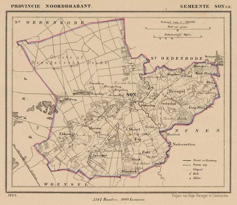 Kuyperkaarten op Atlas en Kaart: van elke gemeente een oude kaart of ...