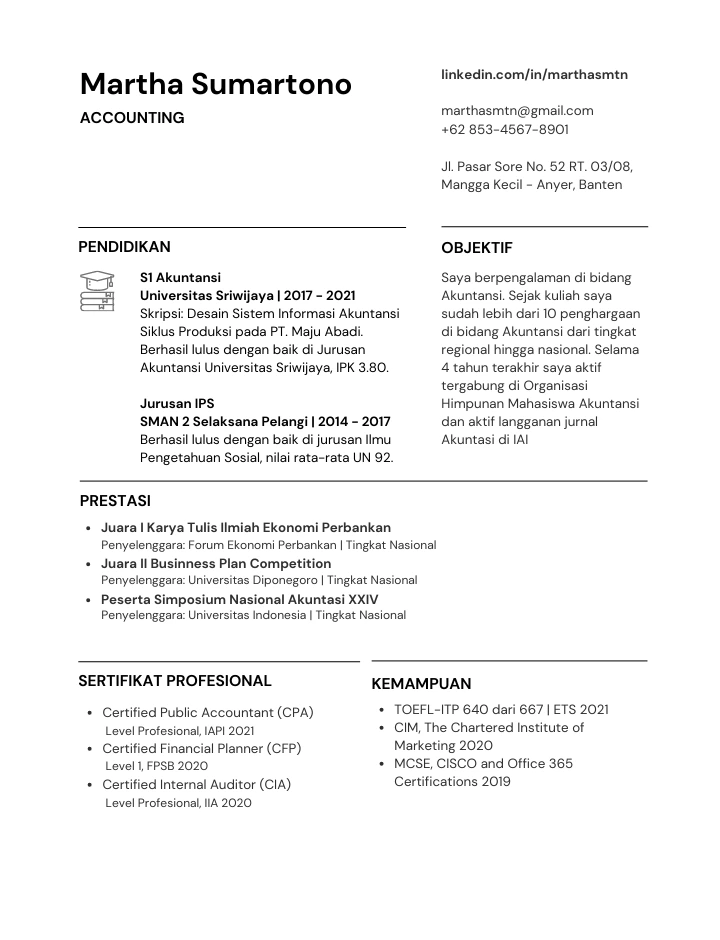 Download Template CV ATS Dengan Mudah Disini!, 49% OFF