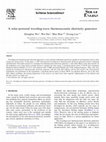 Research paper thumbnail of A solar-powered traveling-wave thermoacoustic electricity generator