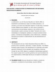 Research paper thumbnail of Evaluación y acreditación de aprendizajes con Recursos Educativos en Abierto