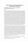 Research paper thumbnail of İşçiler Greve Karşı: 1947 Sendikacılığının İlk Yıllarında Grev Tartışmaları