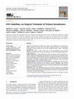 Research paper thumbnail of Guía clínica de la Asociación Europea de Urología sobre el tratamiento quirúrgico de la incontinencia urinaria