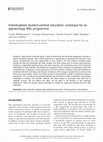 Research paper thumbnail of Individualized student-centred education: prototype for an agroecology BSc programme