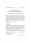 Research paper thumbnail of Performance of Small and Medium Enterprises in Lagos State: The Implications of Finance