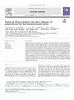 Research paper thumbnail of Boosting the efficiency of organic solar cells via plasmonic gold nanoparticles and thiol functionalized conjugated polymer