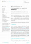 Research paper thumbnail of Research progress on rheumatoid arthritis-associated depression