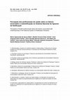 Research paper thumbnail of Percepção dos profissionais de saúde sobre os fatores associados à subnotificação no Sistema Nacional de Agravos de Notificação (Sinan)