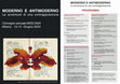 Research paper thumbnail of Convegno MOD 2024 – Moderno e Antimoderno. Le avventure di una contrapposizione, Milano, 13-15 giugno 2024