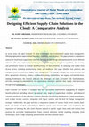 Research paper thumbnail of Designing Efficient Supply Chain Solutions in the Cloud: A Comparative Analysis