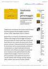 Research paper thumbnail of Anatomia del personaggio romanzesco [inizio dell'introduzione] – La letteratura e noi