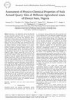 Research paper thumbnail of Assessment of Physico-Chemical Properties of Soils Around Quarry Sites of Different Agricultural zones of Ebonyi State, Nigeria