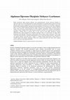 Research paper thumbnail of Algılanan Öğrenme Ölçeğinin Türkçeye Uyarlaması