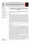 Research paper thumbnail of Exploring the bioactive potential of Pothos scandens L.: Hypoglycemic, Anthelmintic, and Antioxidant Discoveries